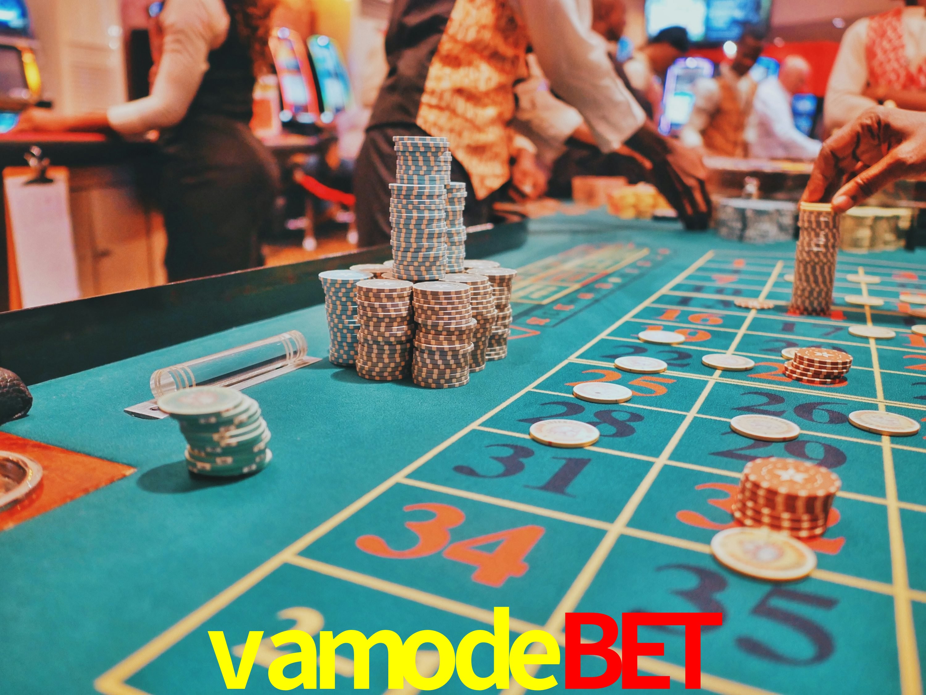 Mesa de Blackjack vamodebet